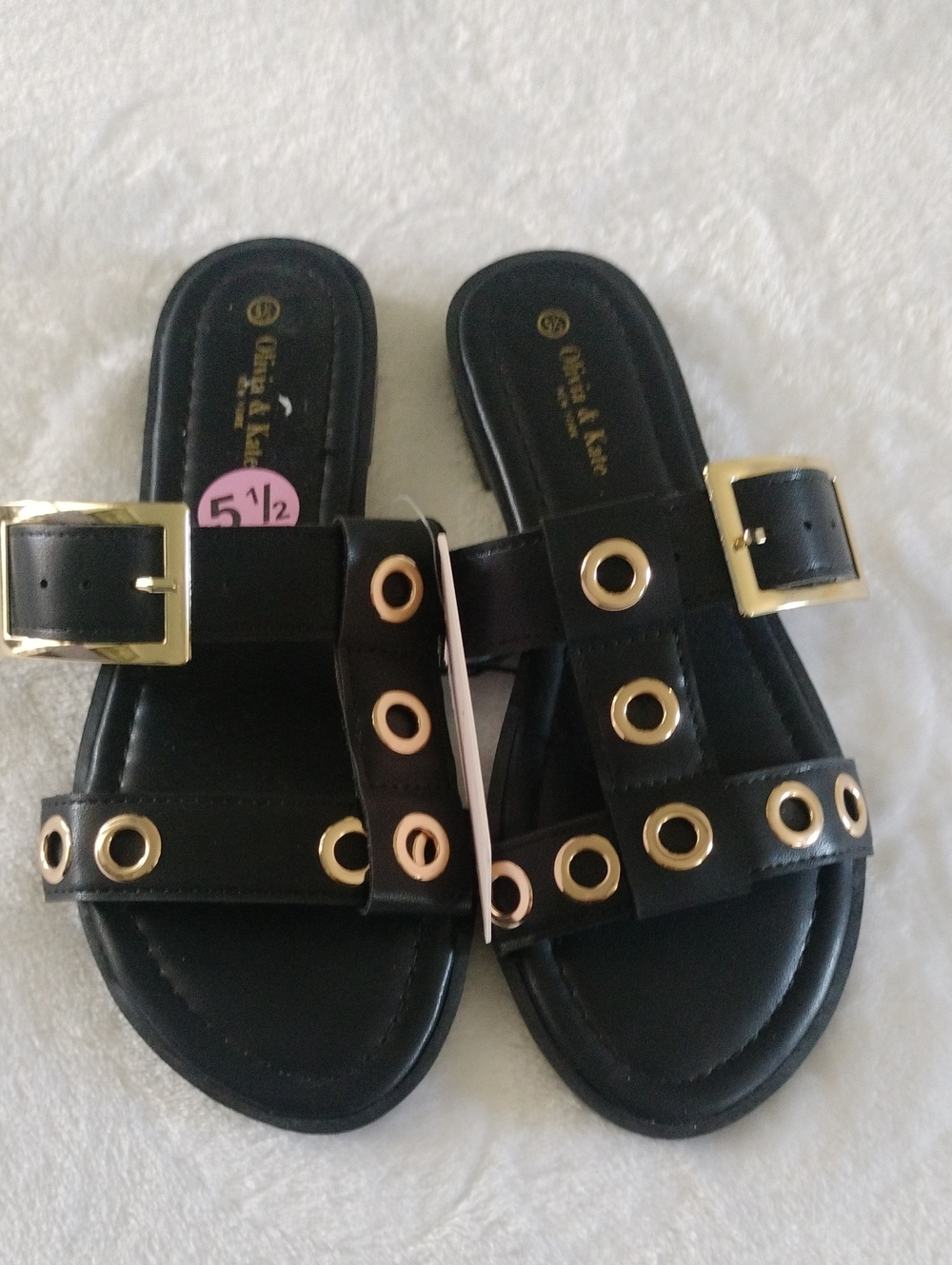 Olivia & Kate Slude Sandals Size 5.5